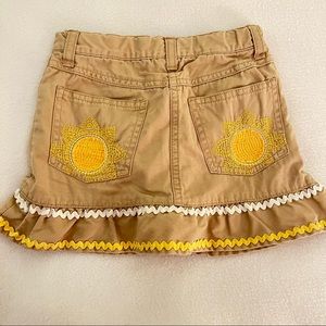 Gymboree Sunflower Khaki Skort